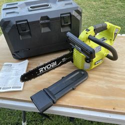 Ryobi Cordless Brushless Hp 40v 12” Chainsaw Tool Only 
