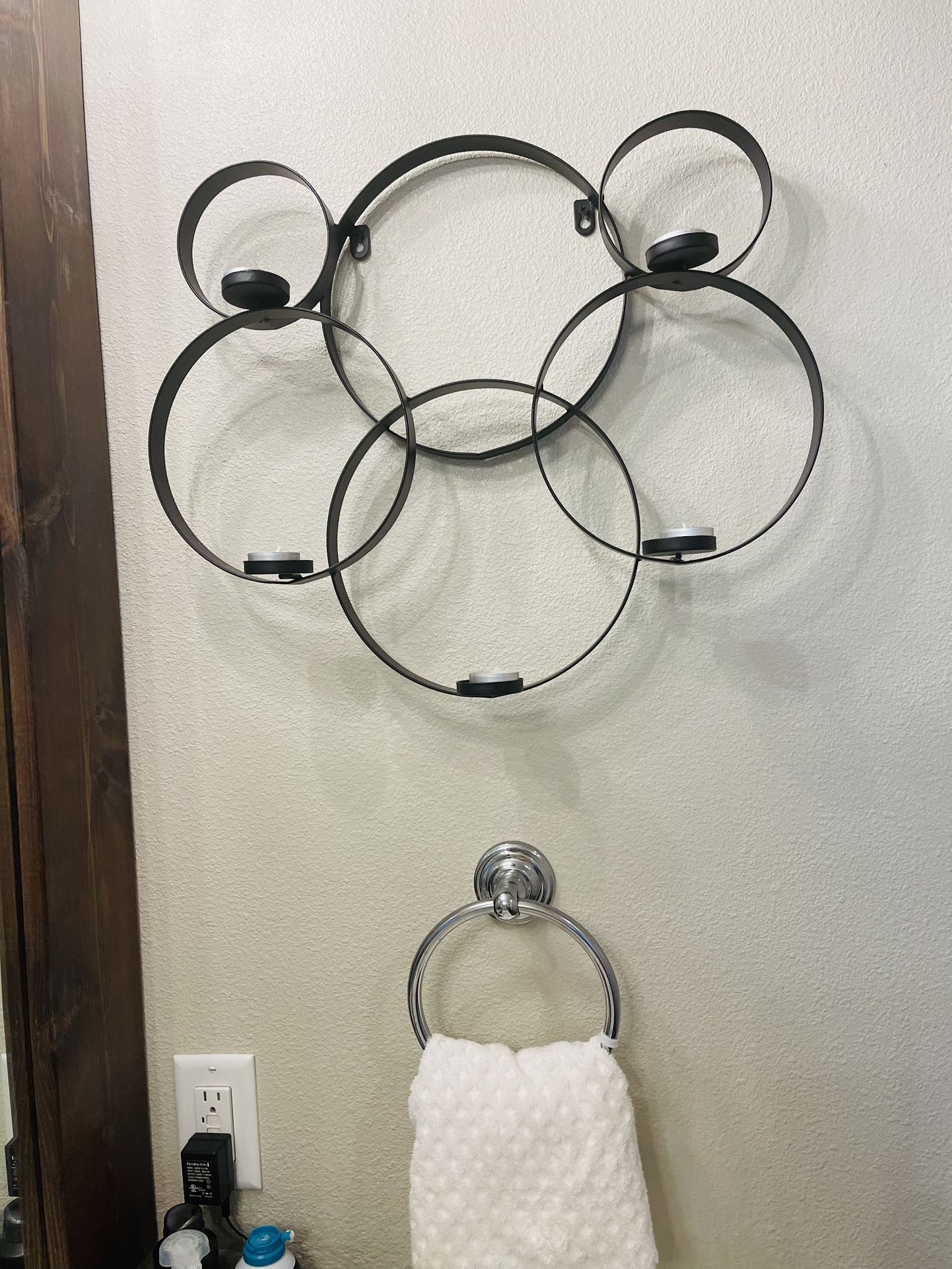 Set Of Two Metal Candle Holder !!! 24” X 24”