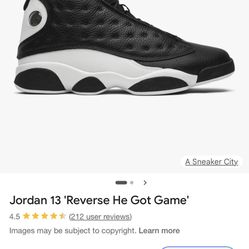 Jordan’s  Retro13 