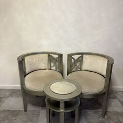 Small Table Chair Set 