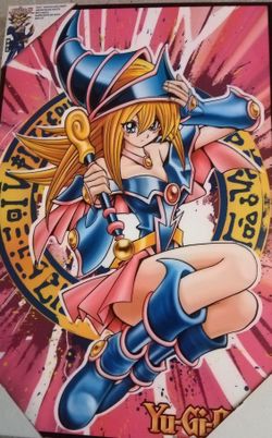 YU-GI-OH DARK MAGICIAN GIRL
