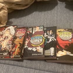 Demon Slayer Manga 16-23 