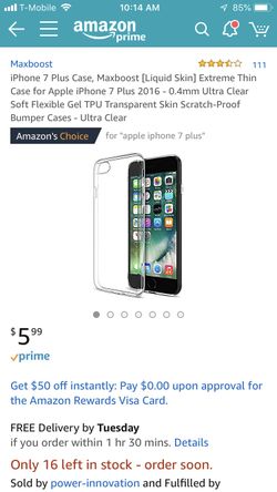 New iPhone 7 Plus case - maxboost