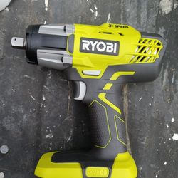 ryobi wrench 1/2 18v tool only