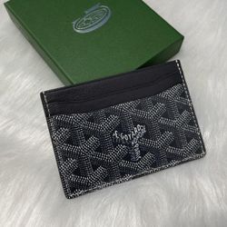  Goyard Saint Sulpice Card Holder Grey 