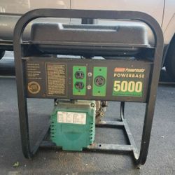 Coleman Powermate Powerbase 5000 portable 120v/240v generator

