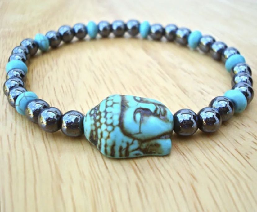 NEW MENS BUDDHA BRACELET