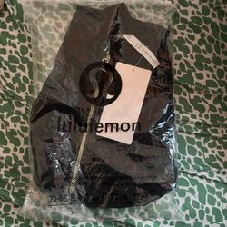 Lululemon Black and Gold Define Jacket