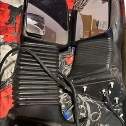 2 GMC Sierra 2500 heavy duty extending towing mirrors read info