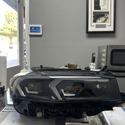 BMW M340i 330i G20 LCI SHADOWLINE BLACK OEM RIGHT PASSENGER HEADLIGHT COMPLETE ASSEMBLY INS QUALITY 2023-2025