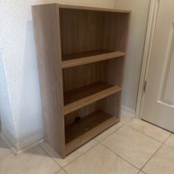 Light Brown Bookshelf