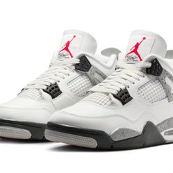 JORDAN 4 RETRO OG 'white cement'