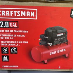 Craftsman Hot Dog 2 Gallon Portable Air Compressor