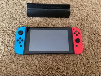 Nintendo Switch 30gb with 250gb SD card expansion and dock