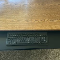 Clamp-on Keyboard Tray