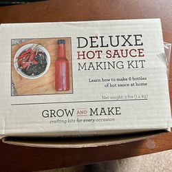 Make Your Own Hot Sauce kit 