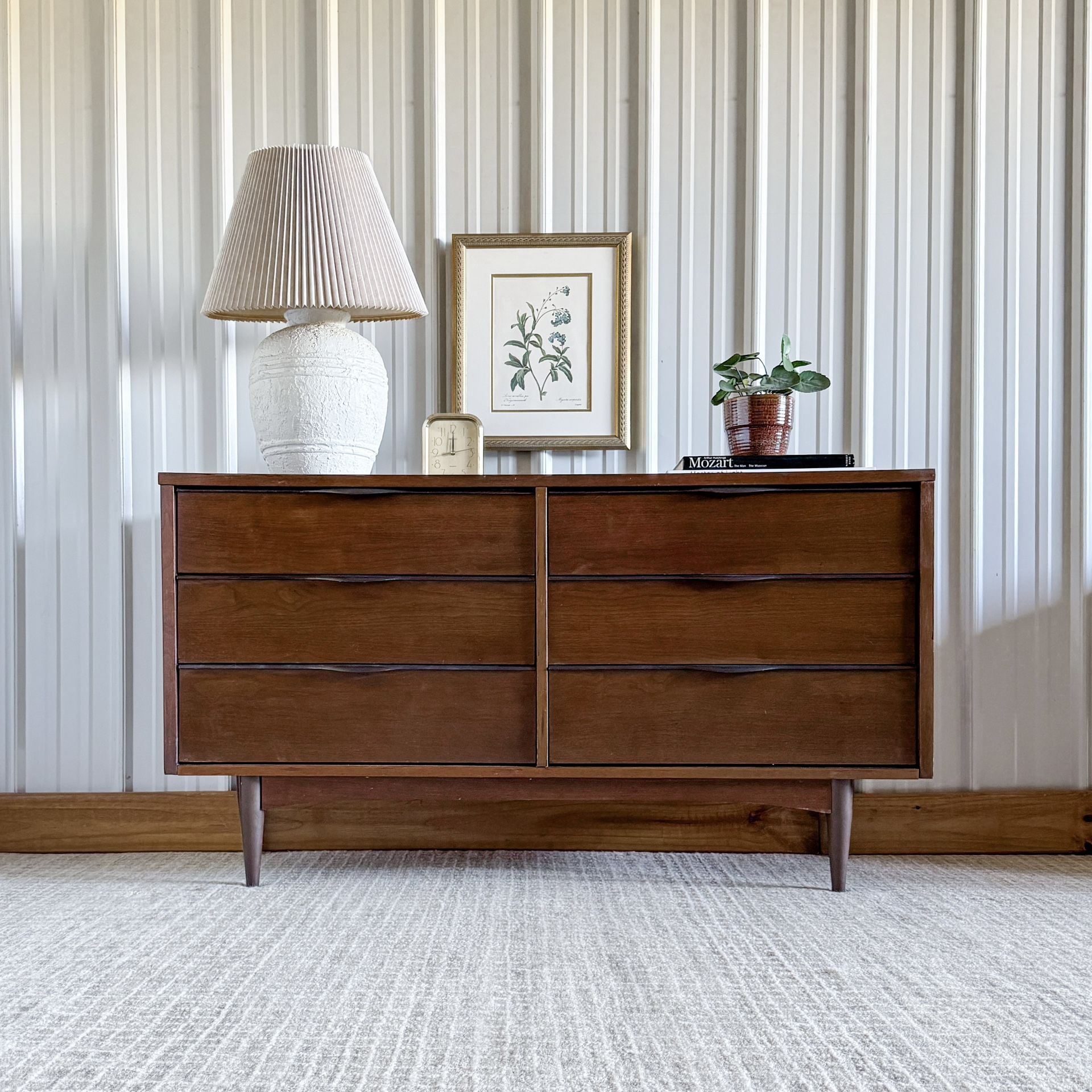 MCM 6-Drawer Dresser