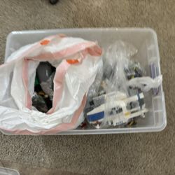 Tote Full Of Legos