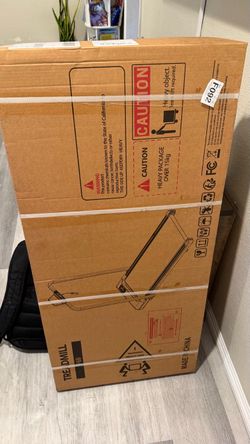 Brand New In Box - 2-in-1 Folding Treadmill & Under Desk Walking Pad (F6B)