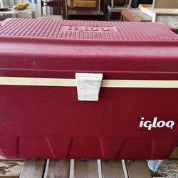 Vintage Igloo Cooler Ice Chest