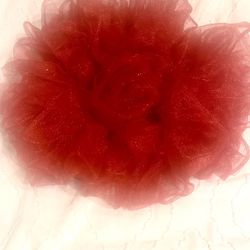 Newborn Red Sparkly Tutu For Pictures