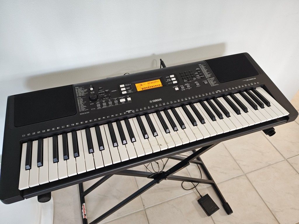 Yamaha PSR-E363 Keyboard 61 Keys