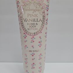 Amberglow Pink Vanilla Hand & Body Lotion