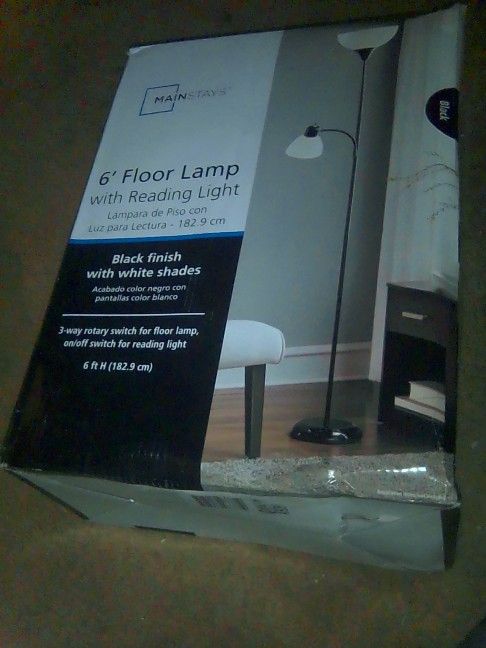 6floor Lamp With Reading Light