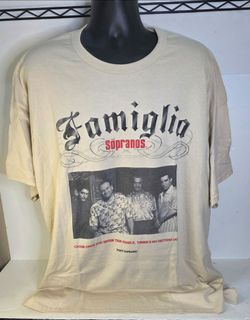 HBO The Sopranos Famiglia Graphic Tee Mens 3XL