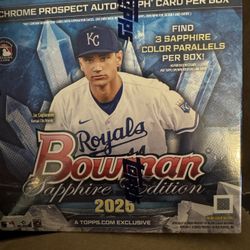 Topps Bowman sapphire edition 2025