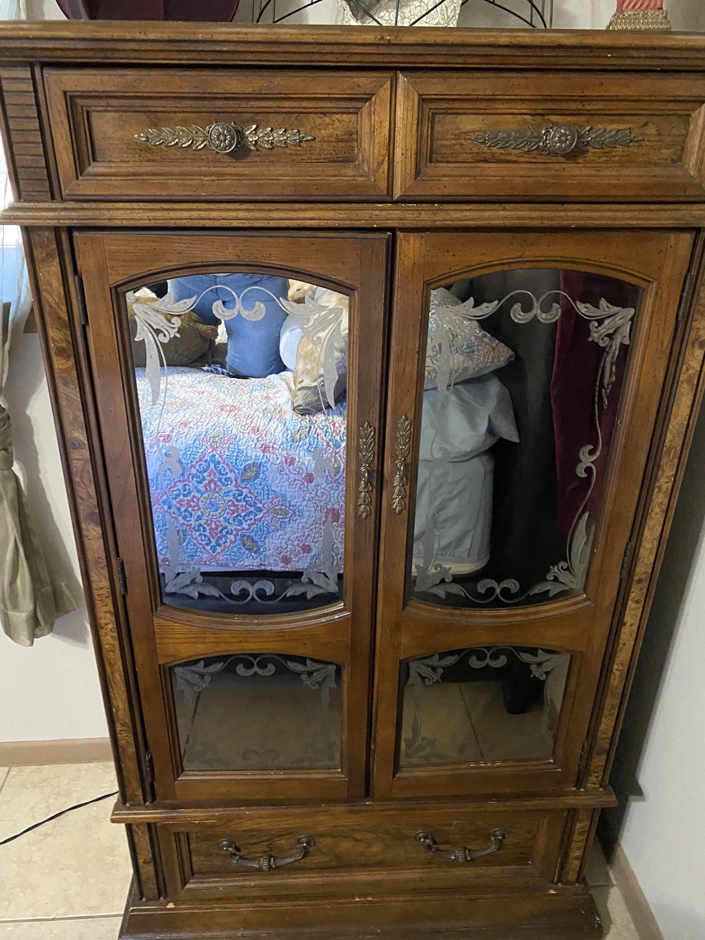  Bassett Mirror dresser and Armoire