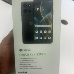 Moto G 2025!! New Number With Cricket Wireless!!