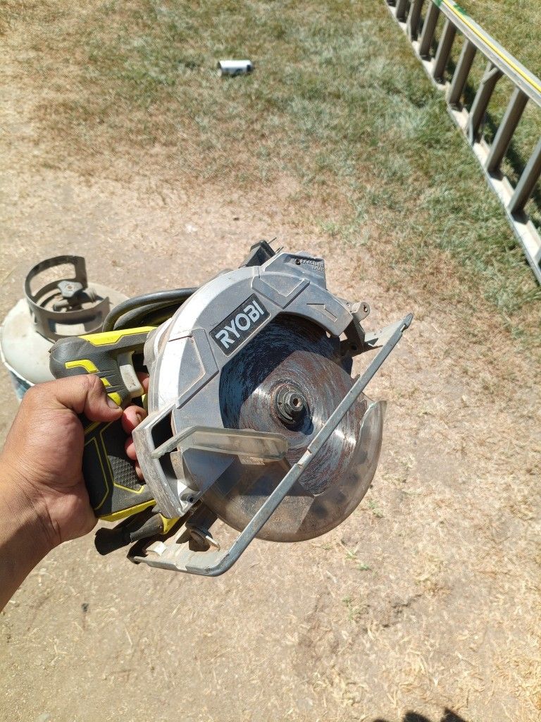 Ryobi Circular Saw And Drill 