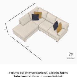 Living Spaces Harper Foam With Chaise Couch L Shaped