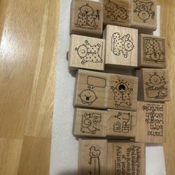 Baby themed Rubber stamps 