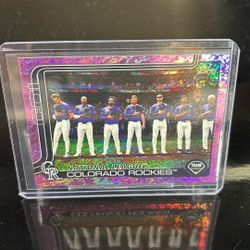 Colorado Rockies Team Card