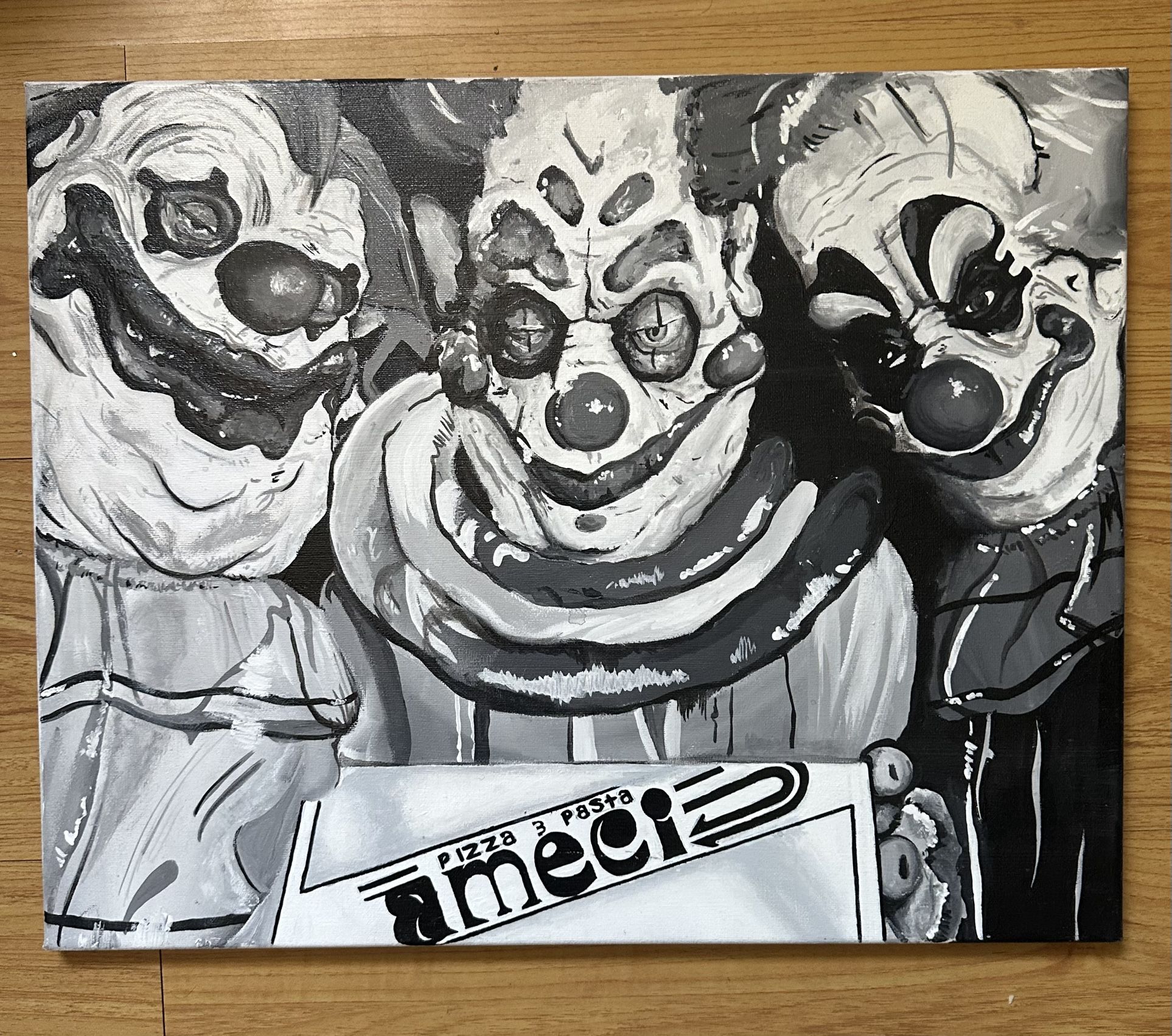 Killer Klown From Outer Space Canvas