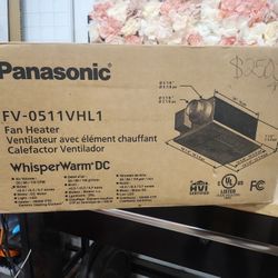 Panasonic
WhisperWarm DC 50-80-110 CFM Ceiling Exhaust Fan with LED Light/Night Light and Heater