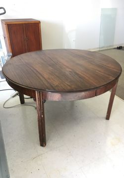 Antique vintage dining table
