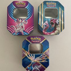 Pokemon Tins Empty