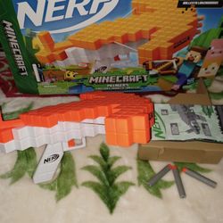 NERF MINECRAFT PILLAGER'S CROSSBOW...OPEN BOX BUT NEVER USED...ADULT OWNED AND KEPT IN A SMOKE FREE HOME...$15 FIRM...