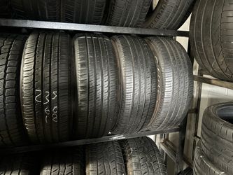 SET OF TIRE 235 60 18 MICHELIN 85% LIFE