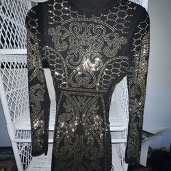Sparkly Dress S/M (stretchy)