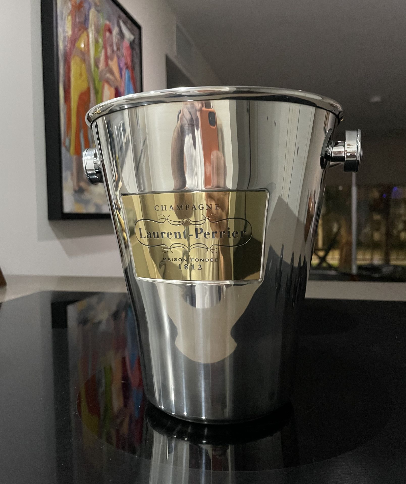 LAURENT PERRIER Stainless Steel Champagne Ice Bucket
