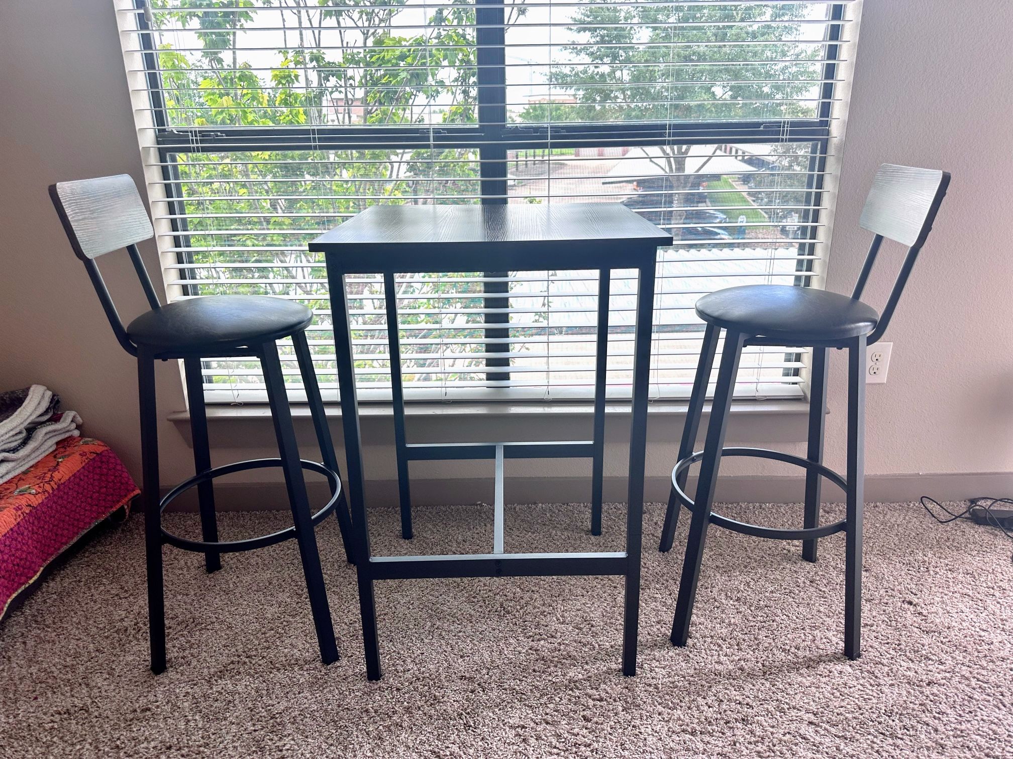 Bar Table Set (Table + 2 Chairs)