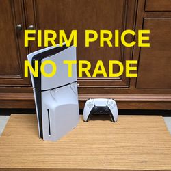 PS5 SLIM  DISC Ed. , FIRM PRICE, NO TRADE, GREAT CONDITON, READ DESCRIPTION FOR DETAILS