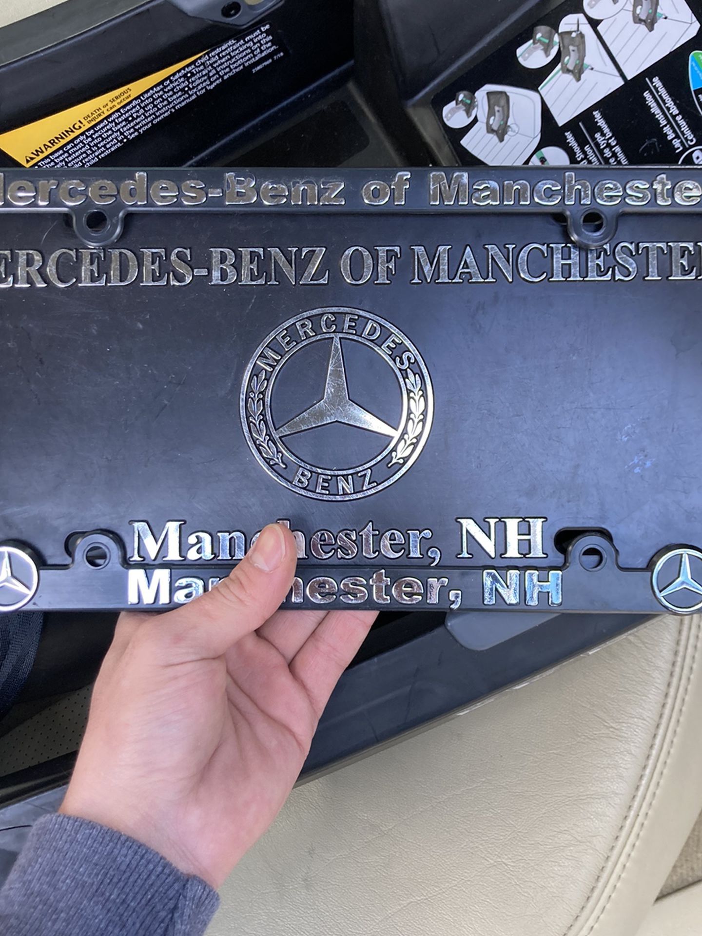 Mercedes Plate