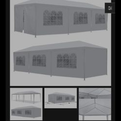Brand New 10x30 Canopy w/ Walls