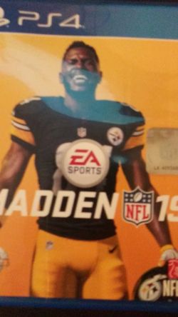 Madden 19 for ps4