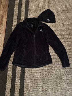North Face Jacket And Beanie 
